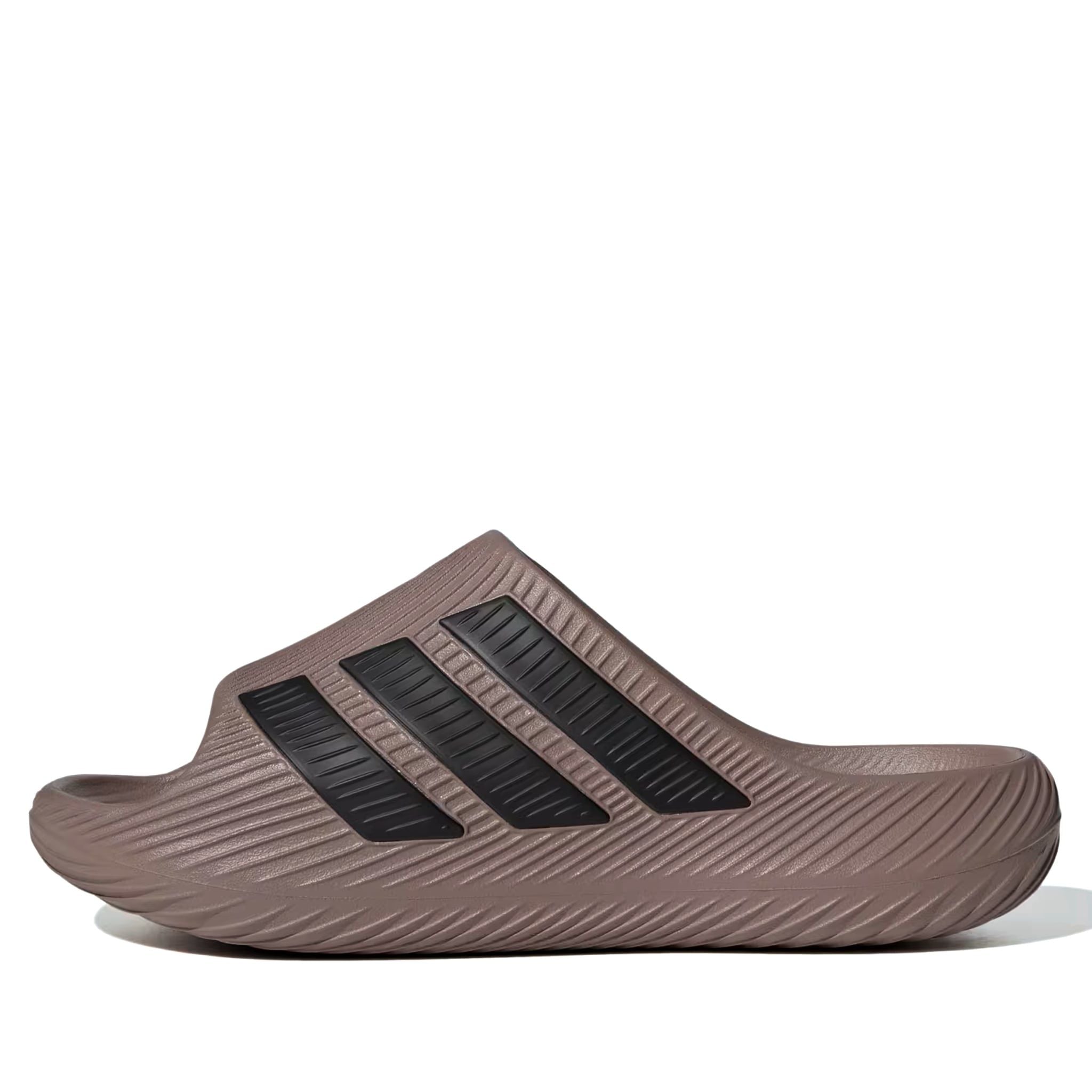  ADIDAS PURECHILL SLIDES TRACE BROWN BLACK KH6415 