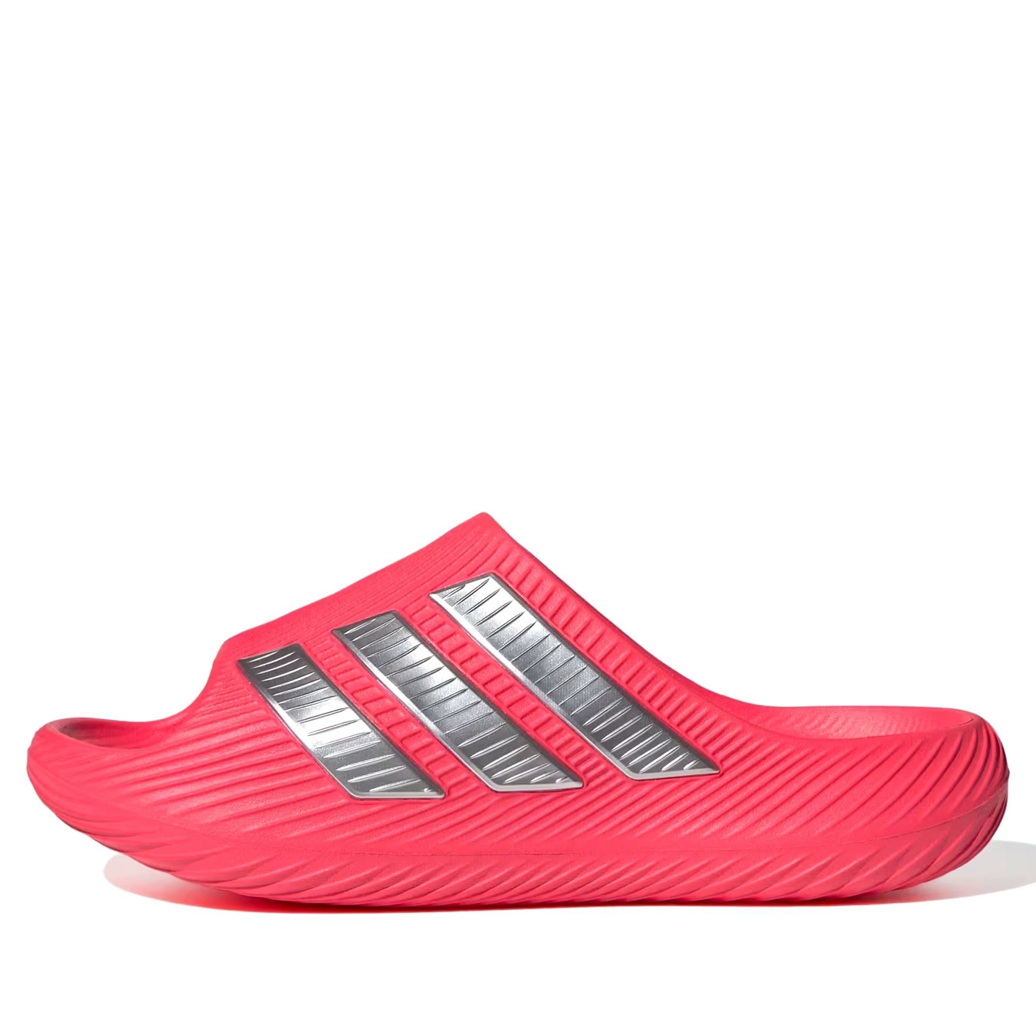  ADIDAS PURECHILL SLIDES LUCID RED MATTE SILVER KI0058 