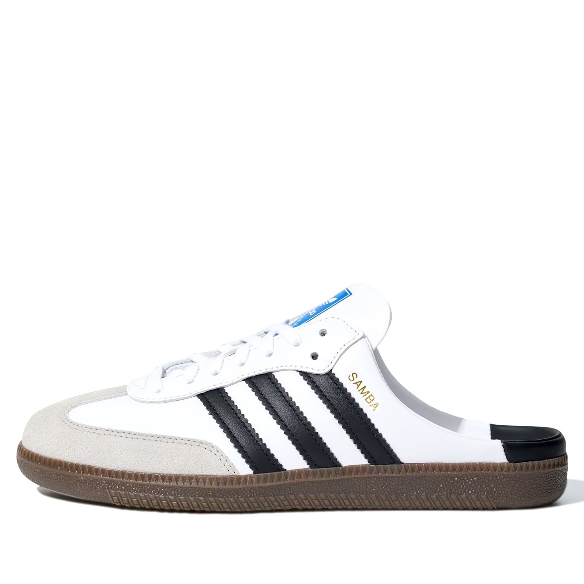  ADIDAS SAMBA MULE WHITE BLACK GUM LB3814 