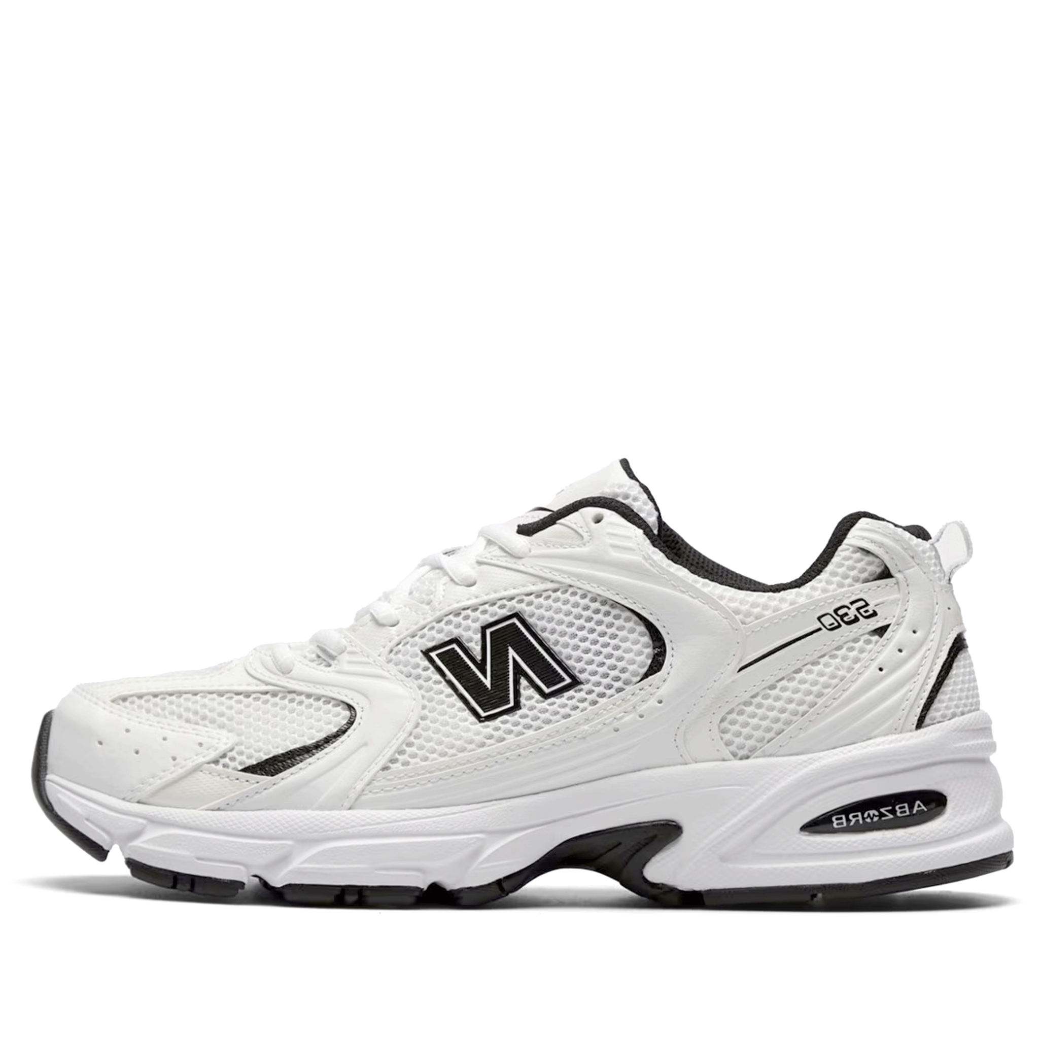  NEW BALANCE 530 WHITE BLACK DETAILS MR530EWB 