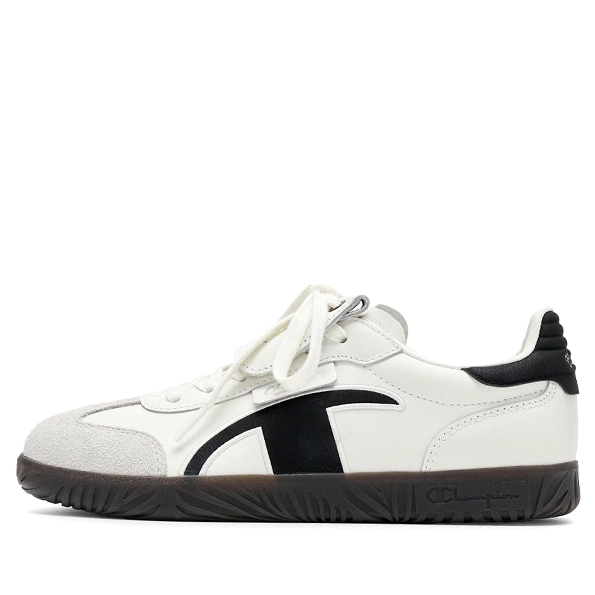  CHAMPION ESSENTIALS T-TRAINER CREAM BLACK U4CFCTW15U3 