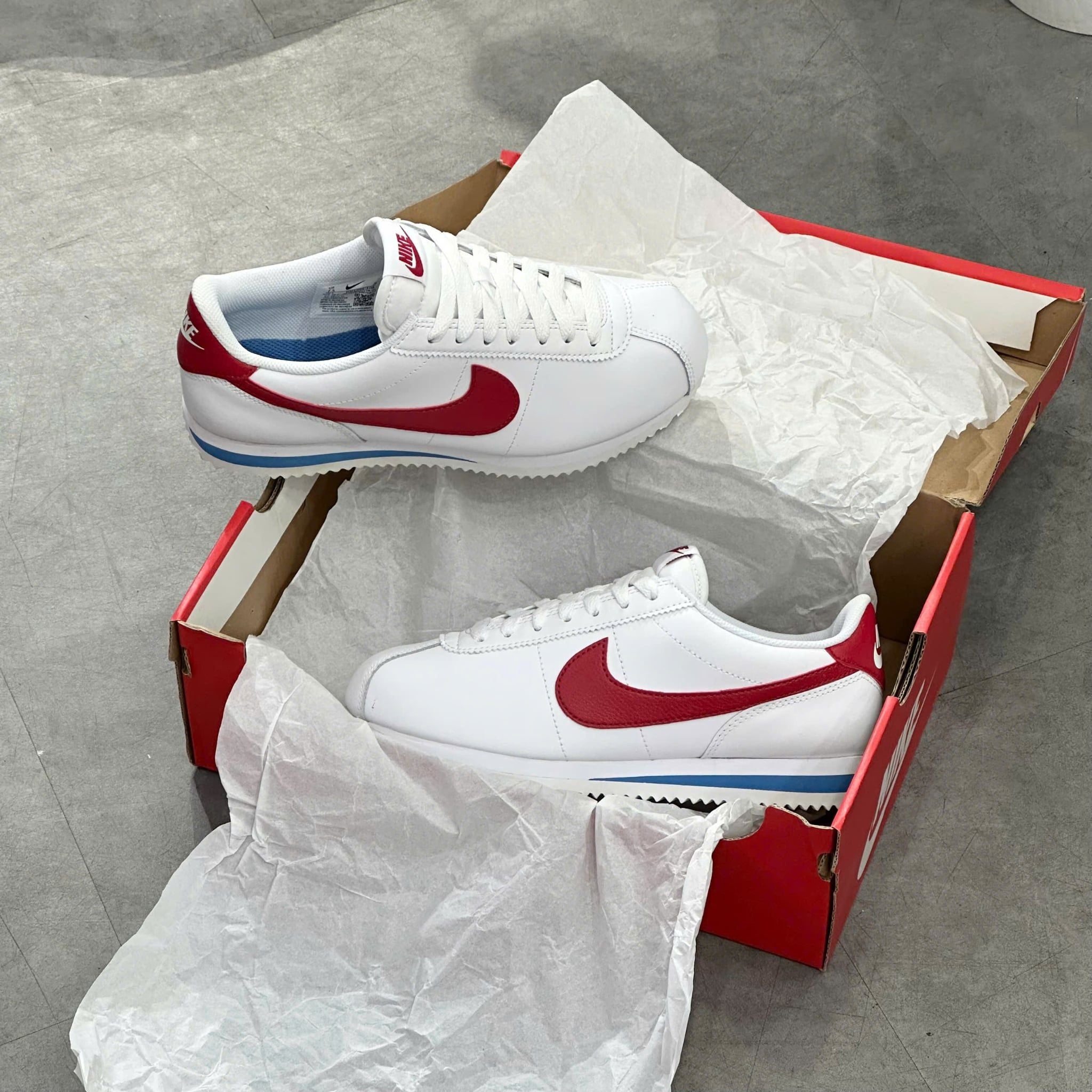  NIKE CORTEZ LEATHER FORREST GUMP DM4044-108 