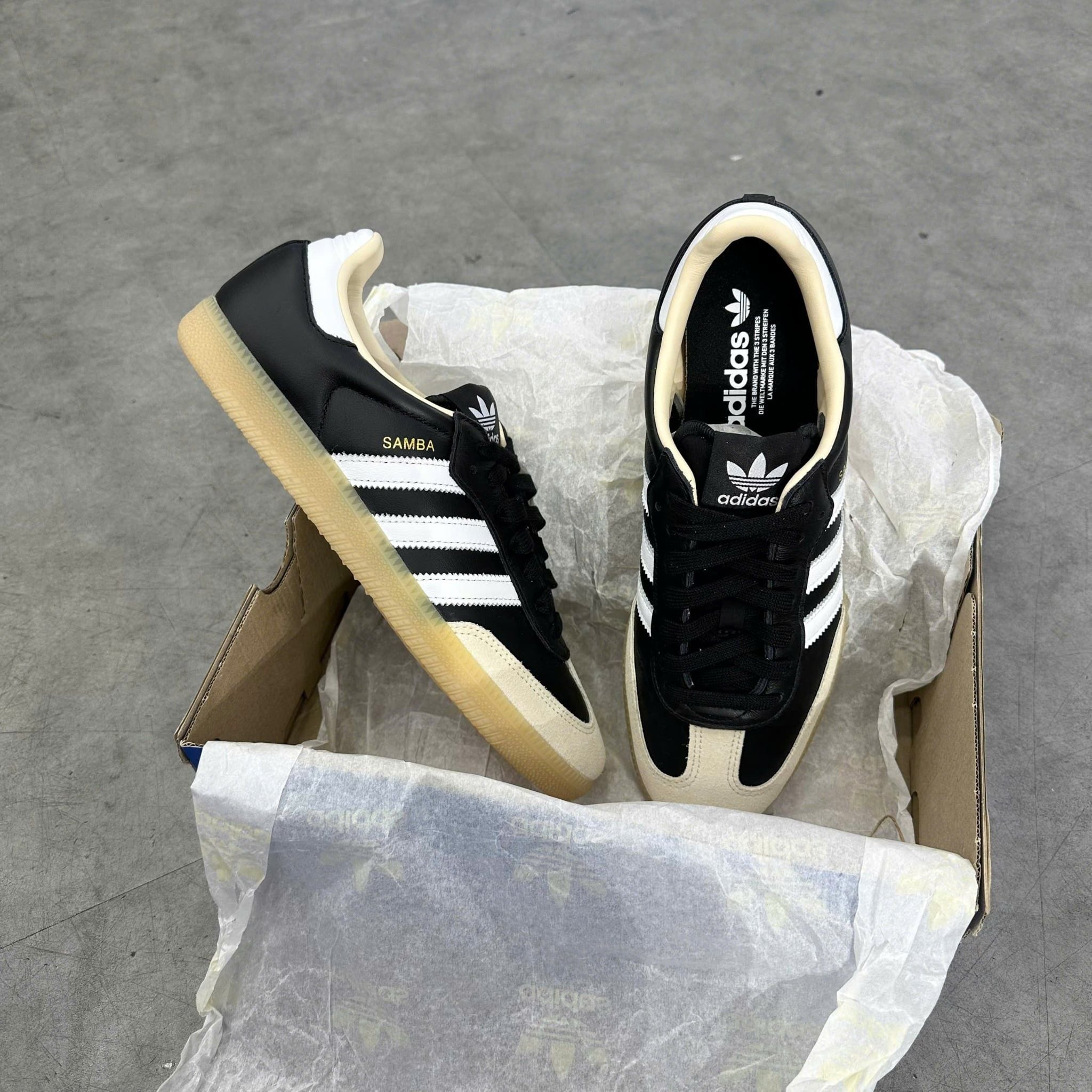  SAMBA OG CORE BLACK CLOUD WHITE GUM JS3832 