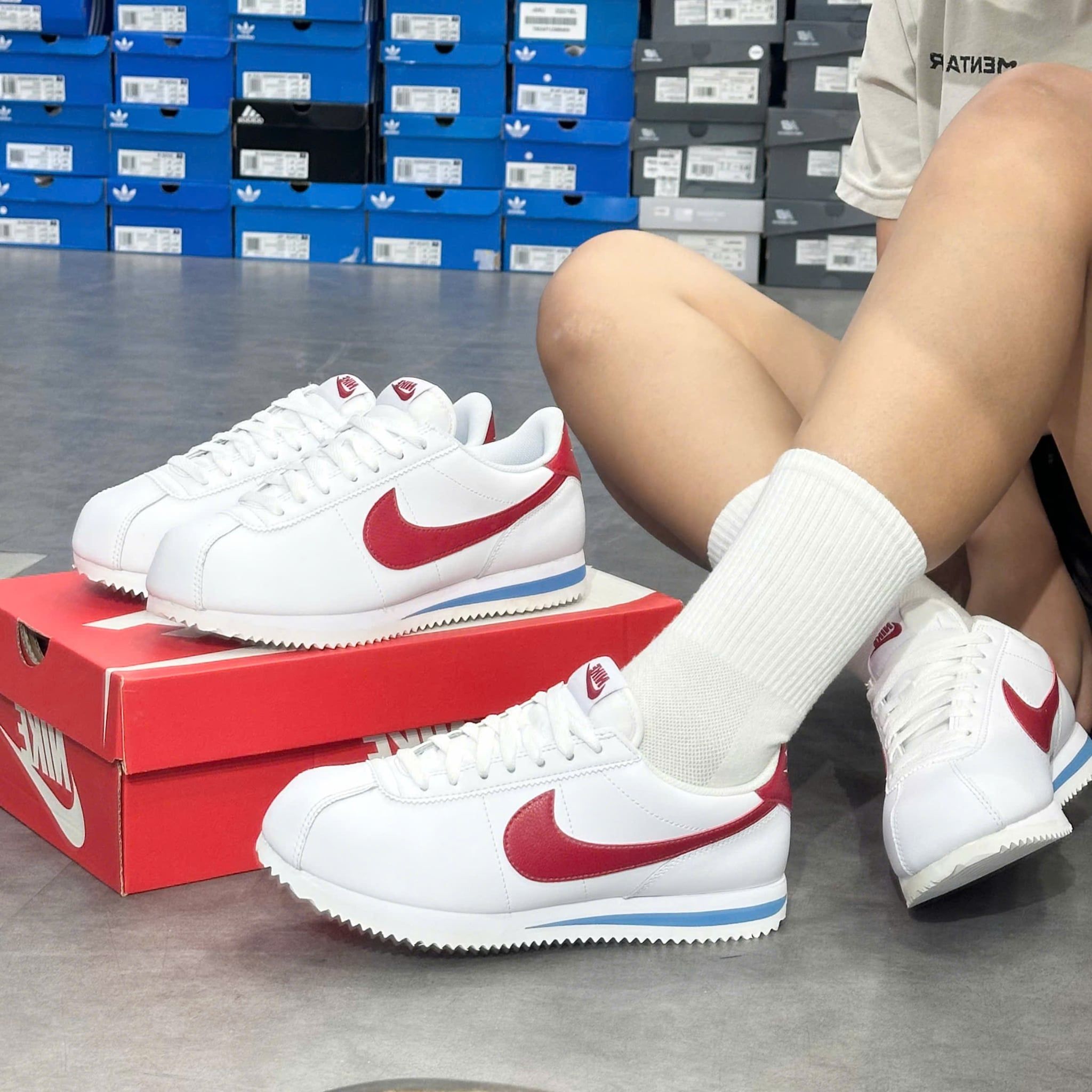  NIKE CORTEZ LEATHER FORREST GUMP DM4044-108 
