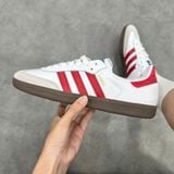  ADIDAS SAMBA OG WHITE BETTER SCARLET IG1025 