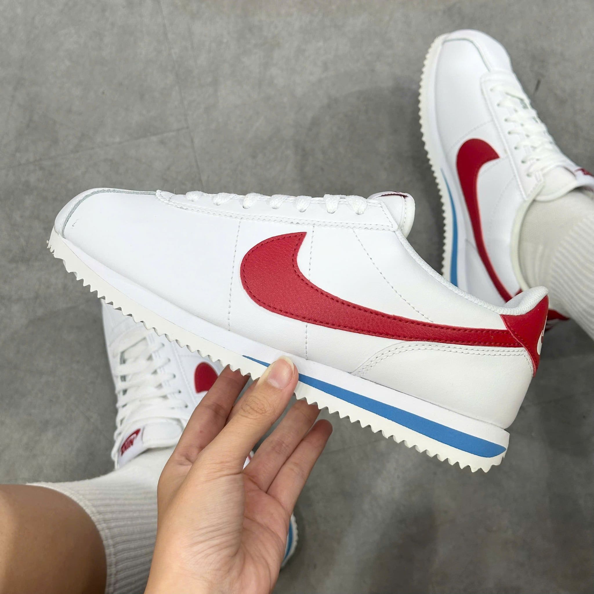  NIKE CORTEZ LEATHER FORREST GUMP DM4044-108 
