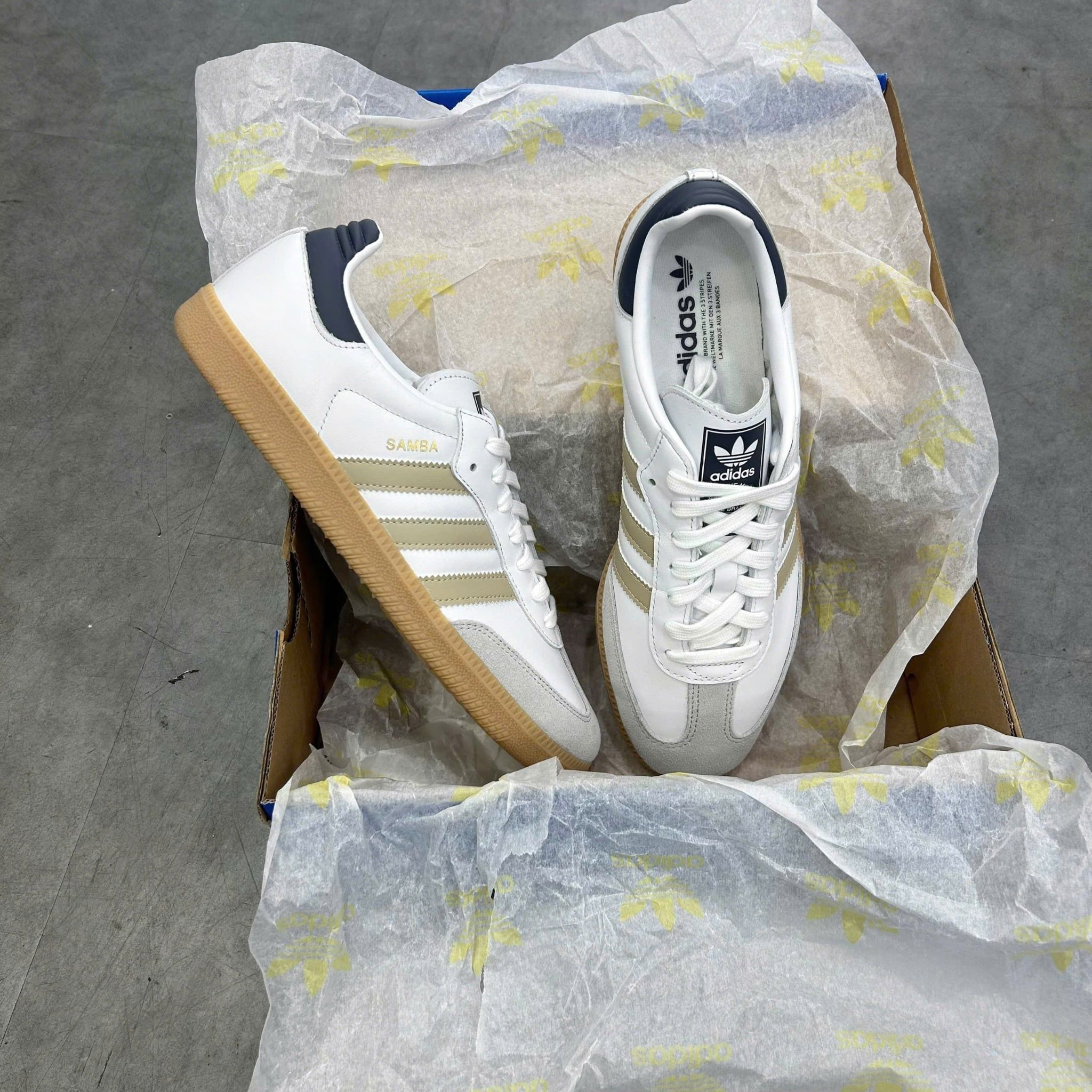  ADIDAS SAMBA OG STONE KHAKI IH6870 