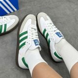  ADIDAS SAMBA OG FOOTWEAR WHITE GREEN IG1024 