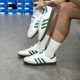  ADIDAS SAMBA OG FOOTWEAR WHITE GREEN IG1024 