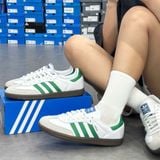  ADIDAS SAMBA OG FOOTWEAR WHITE GREEN IG1024 