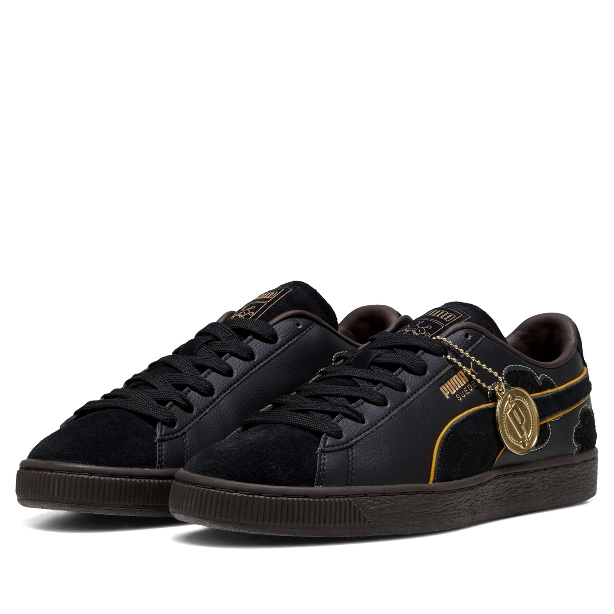  PUMA SUEDE ONE PIECE BLACKBEARD TEECH 396525-01 