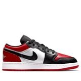  NIKE AIR JORDAN 1 LOW BRED TOE GS 553560-612 