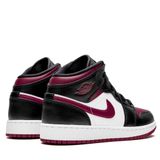  NIKE AIR JORDAN 1 MID GS BRED TOE 554725-066 