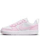  NIKE  COURT BOROUGH LOW 2 SE WHITE PINK FOAM DQ0492-100 l DV5456-105 