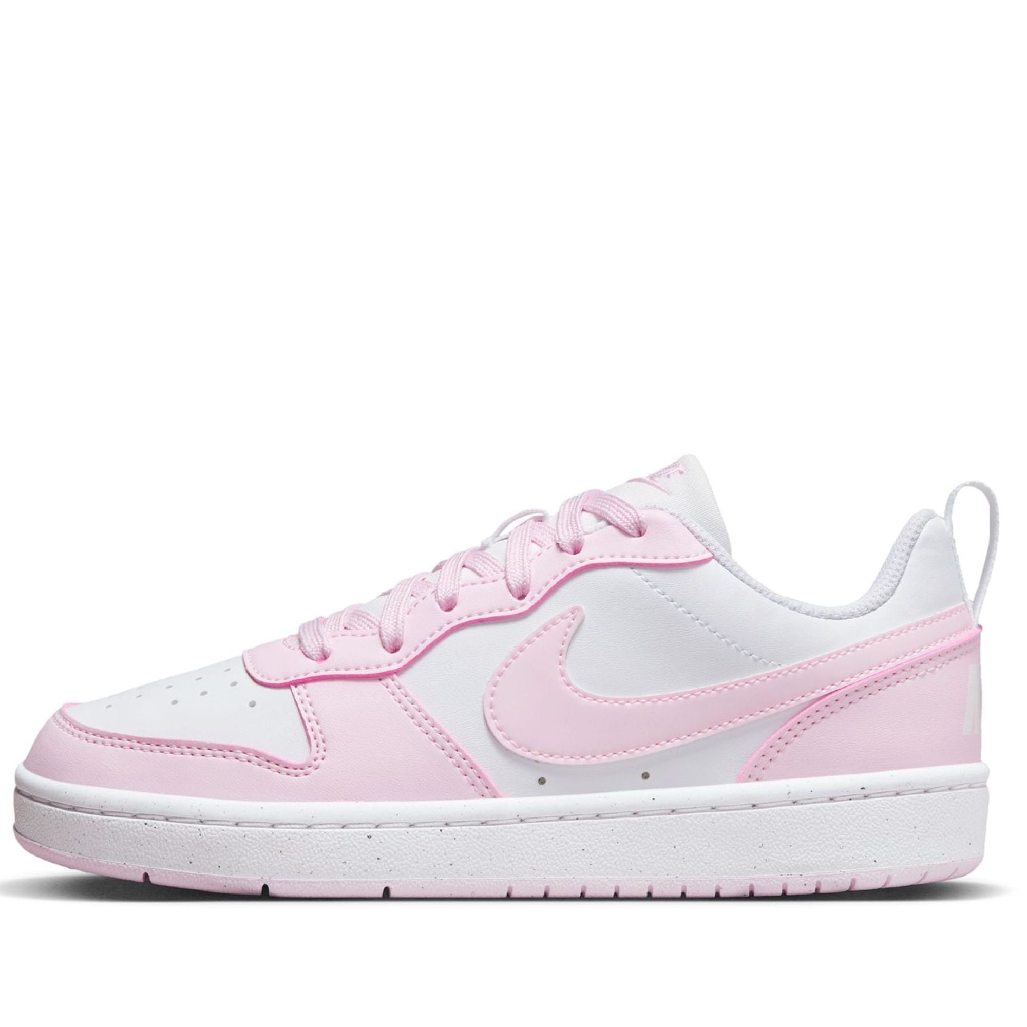  NIKE  COURT BOROUGH LOW 2 SE WHITE PINK FOAM DQ0492-100 l DV5456-105 