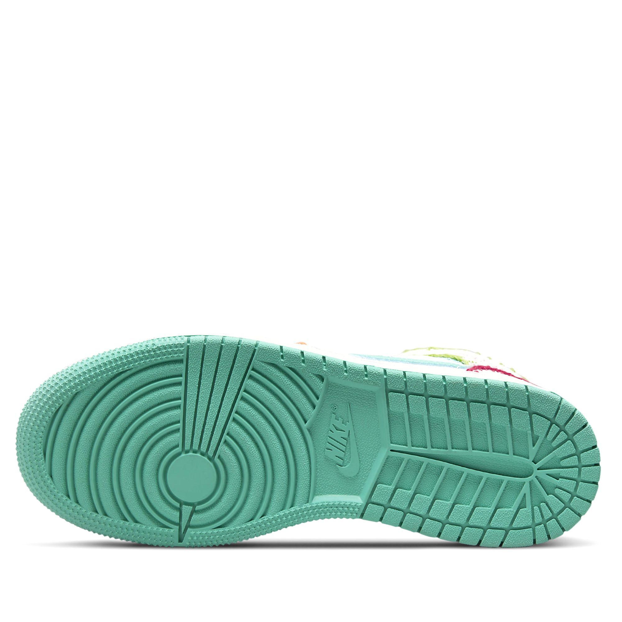 NIKE AIR JORDAN 1 MID MULTI KNIT GS DM6218-100 