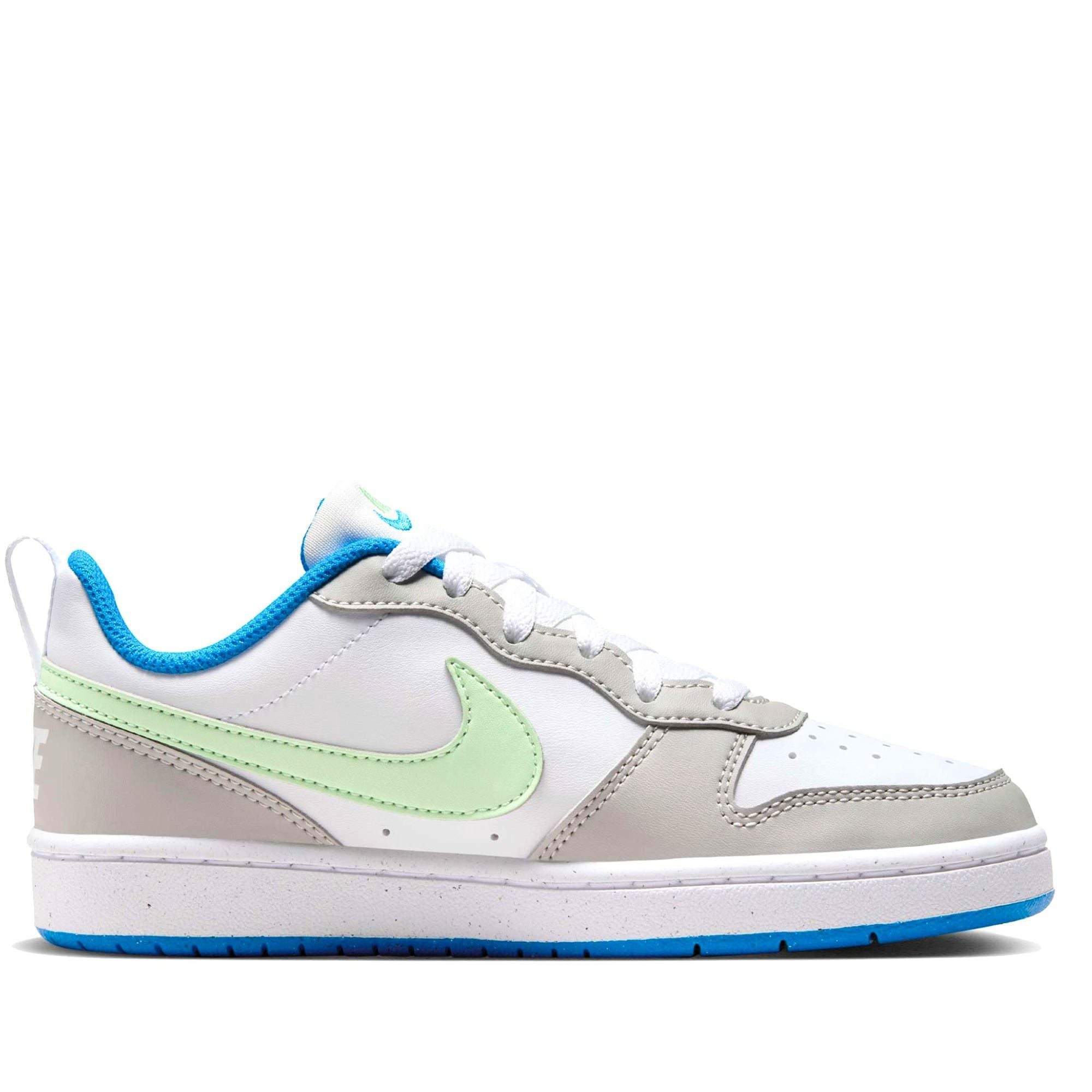  NIKE COURT BOROUGH LOW RECRAFT LIGHT IRON ORE VAPOR GREEN DV5456-005 