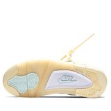  NIKE AIR JORDAN 4 X OFF-WHITE SAIL CV9388-100 