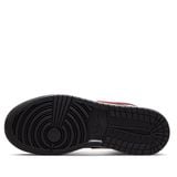  NIKE AIR JORDAN 1 LOW BLACK FIRED RED GS 553560-063 