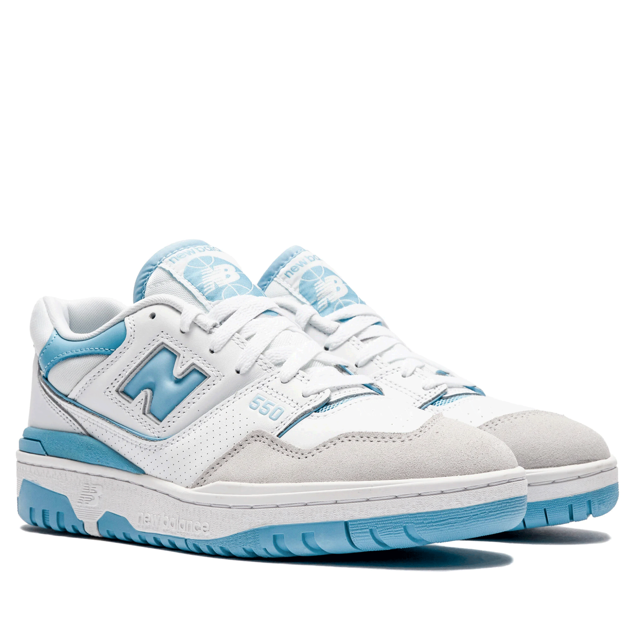  NEW BALANCE 550 WHITE BLUE HAZE RAIN CLOUD BB550LSB 