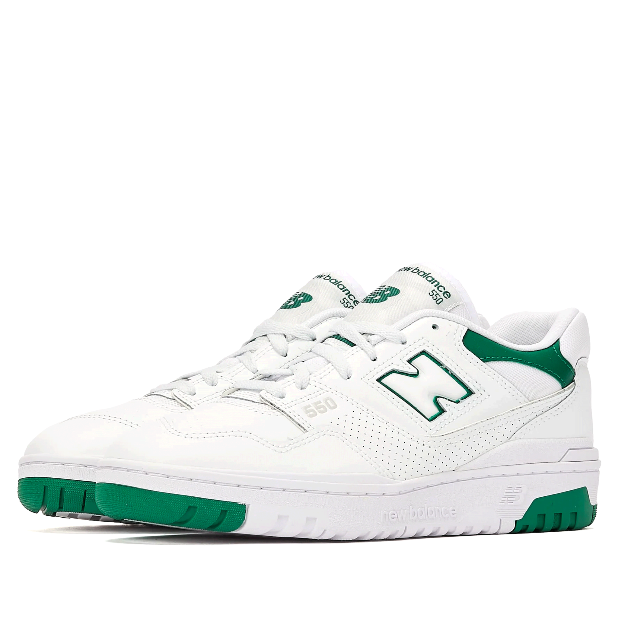  NEW BALANCE 550 WHITE GREEN CREAM BB550SWB 