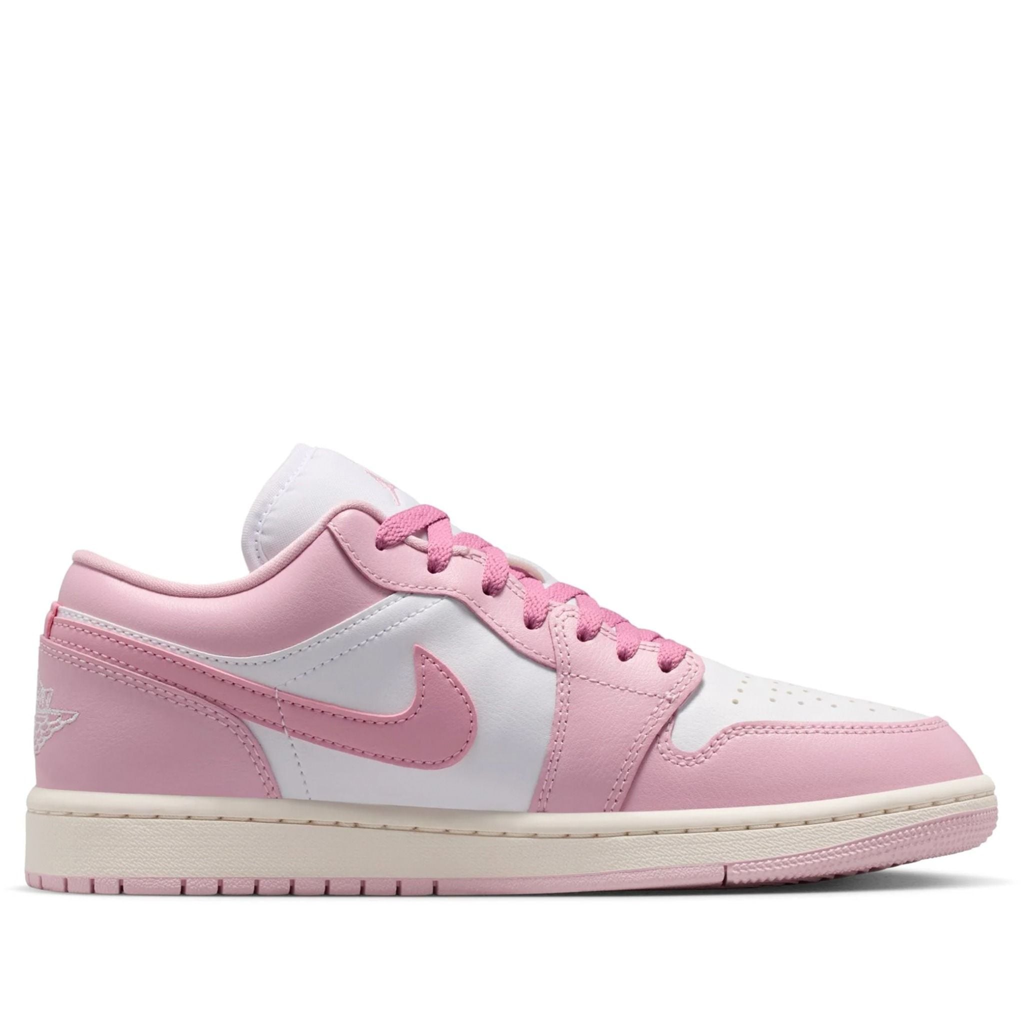  NIKE AIR JORDAN 1 LOW ICED CARMINE WHITE DC0774-607 