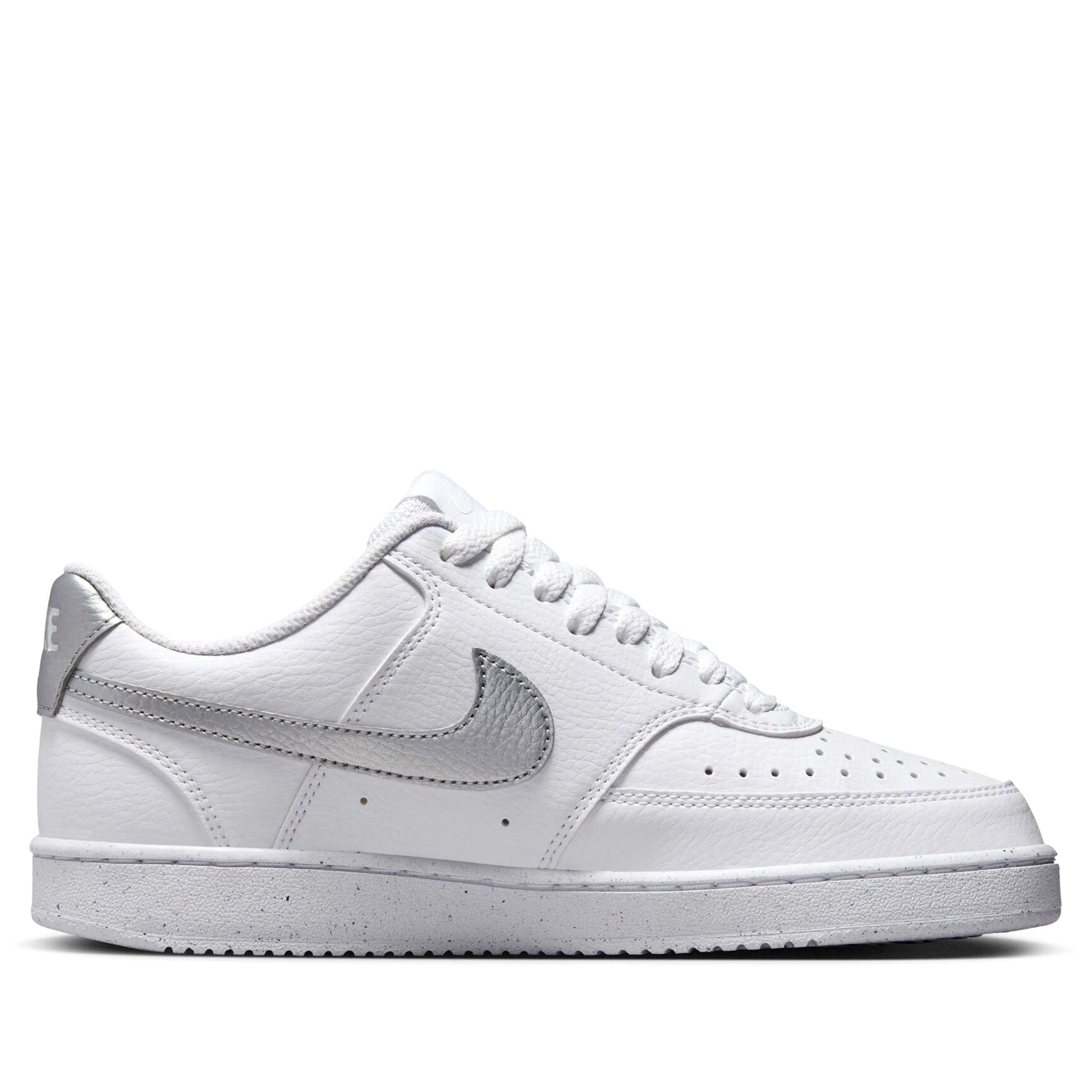  NIKE COURT VISION LOW NEXT NATURE WHITE METALLIC SILVER DH3158-108 