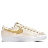  NIKE BLAZER LOW PLATFORM PALE IVOVY WHITE SATURN GOLD DJ0292-113 