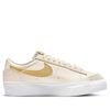  NIKE BLAZER LOW PLATFORM PALE IVOVY WHITE SATURN GOLD DJ0292-113 