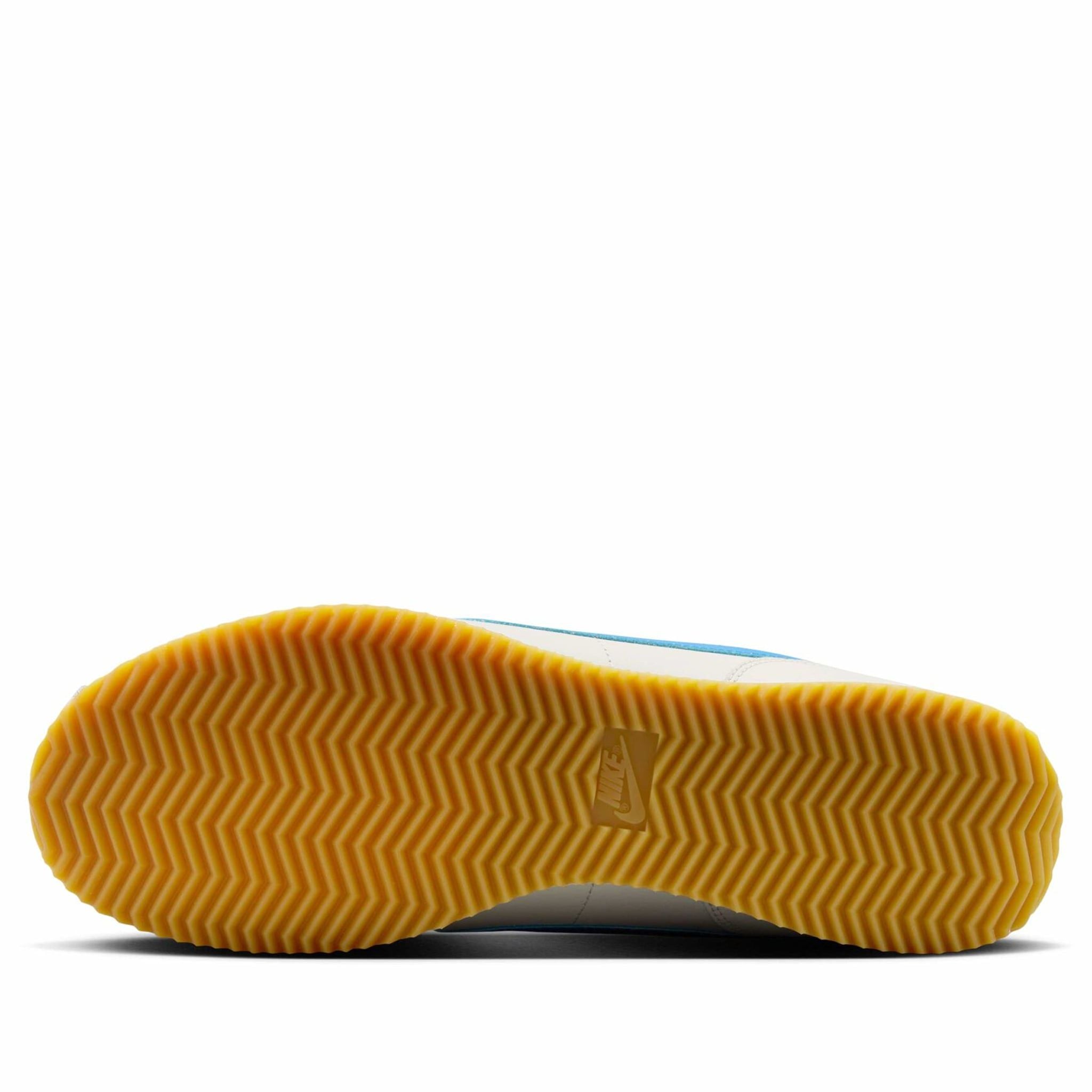  NIKE CORTEZ LEATHER SAIL GUM YELLOW UNIVERSITY RED DM4044-112 