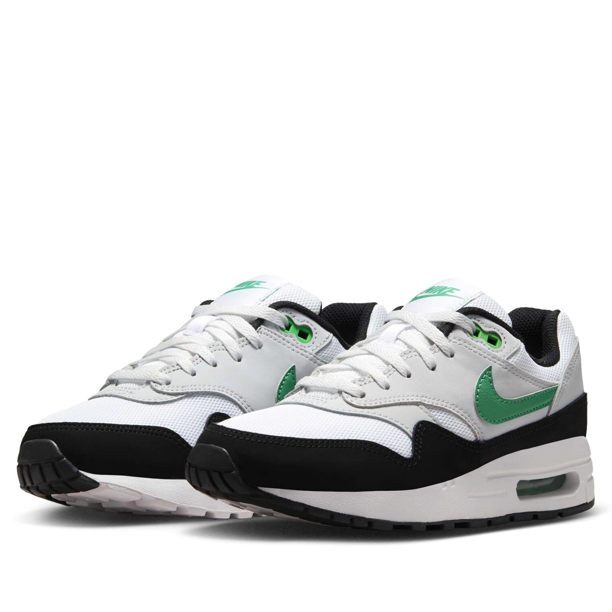  NIKE AIR MAX 1 WHITE BLACK STADIUM GREEN FN6952-100 
