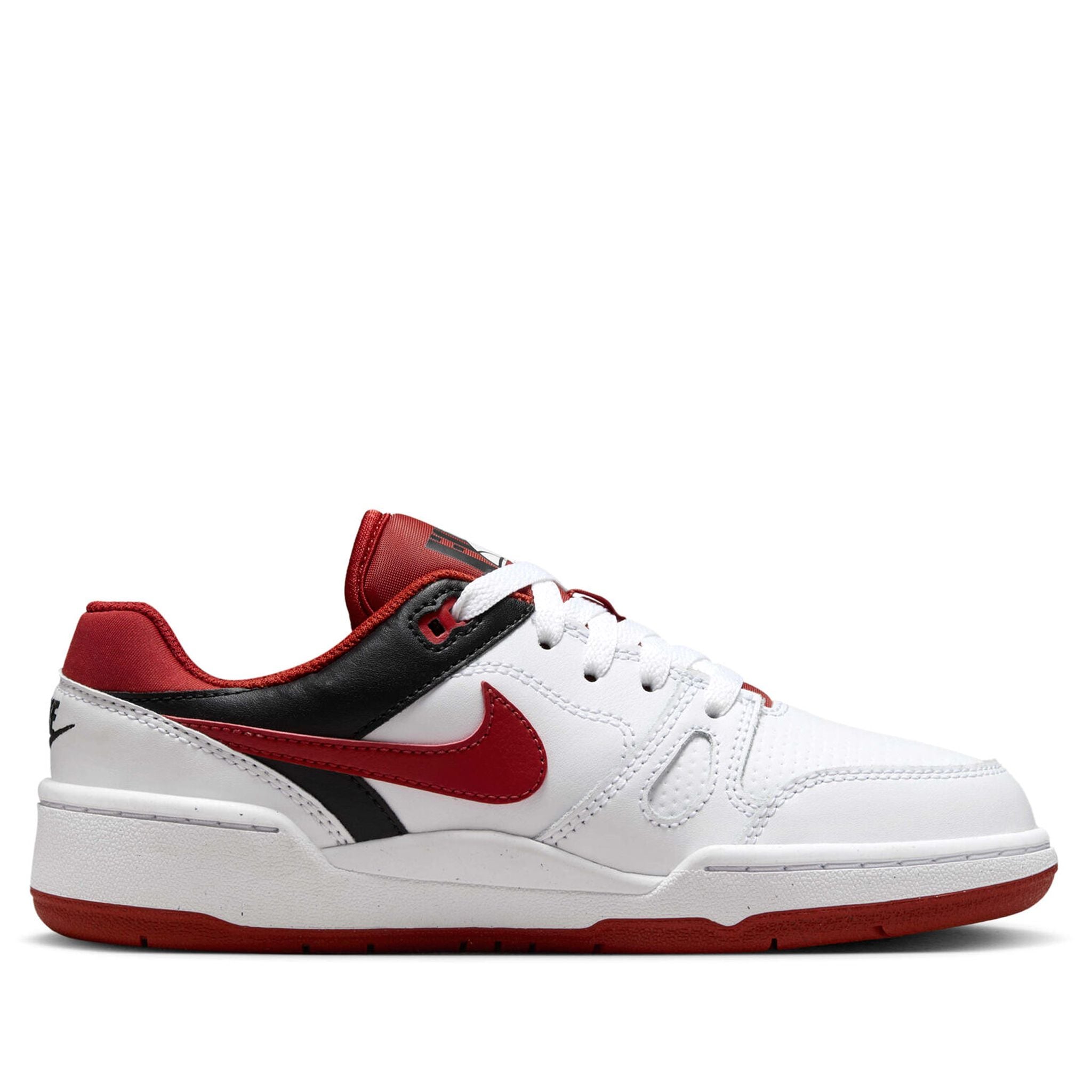  NIKE FULL FORCE LOW WHITE BLACK TEAM ORANGE MYSTIC RED FV5929-100 
