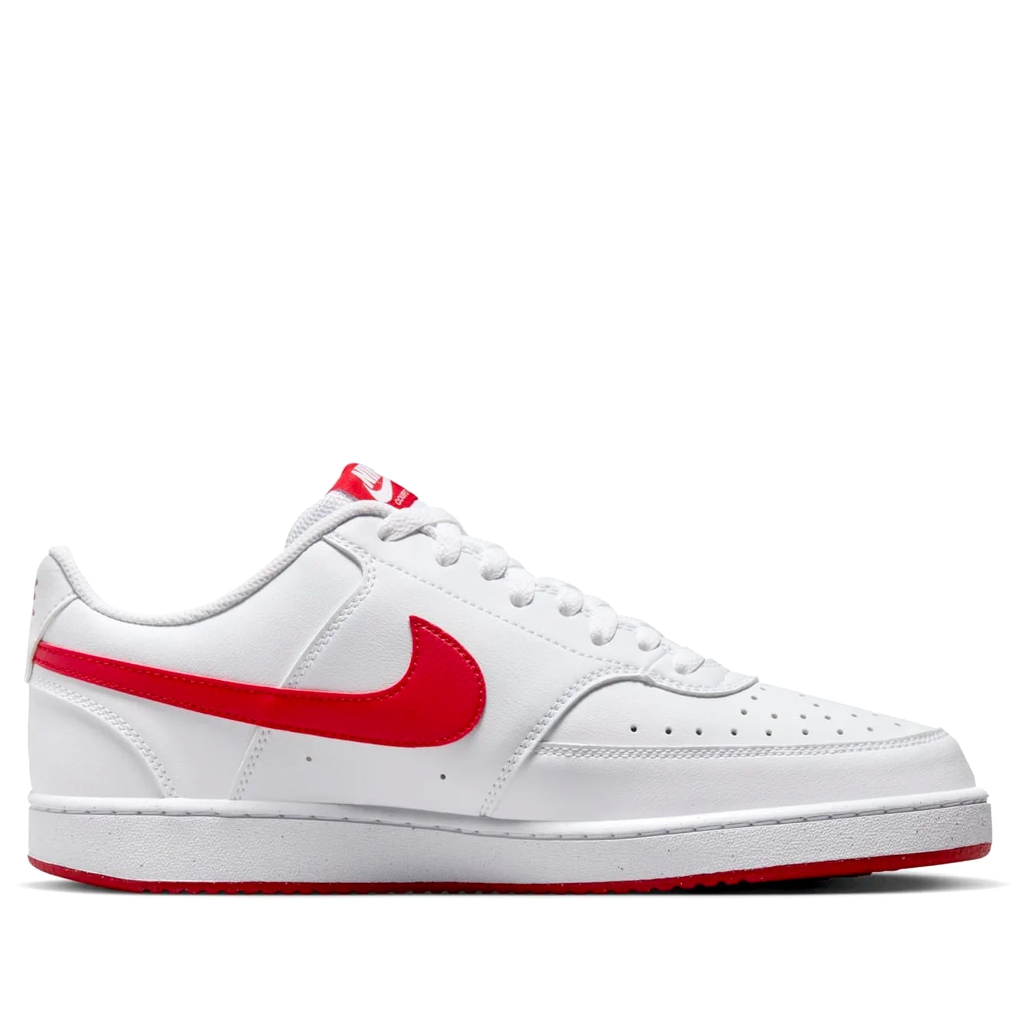  NIKE COURT VISION LOW NEXT NATURE WHITE UNIVERSITY RED HF1744-101 