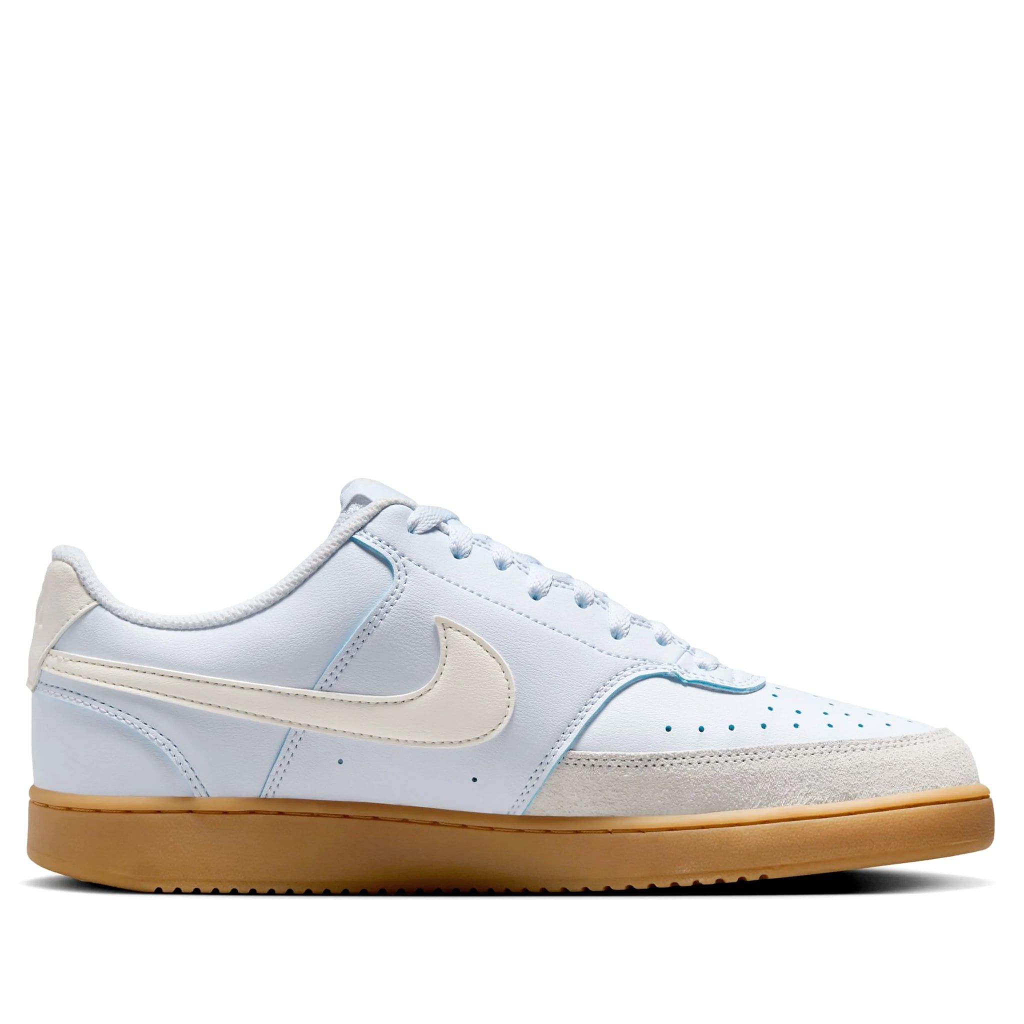  NIKE COURT VISION LOW FOOTBALL GREY GUM LIGHT BROWN PALE IVORY IB2998-002 