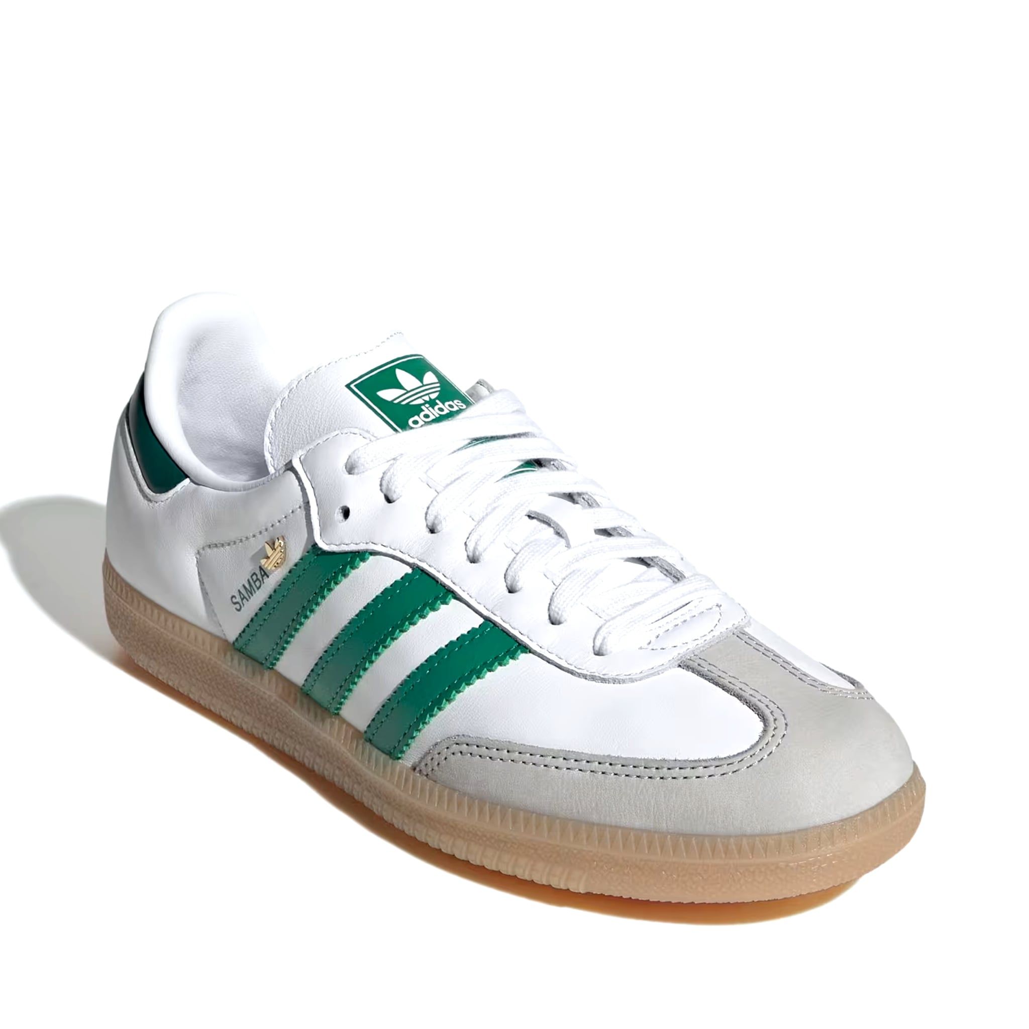  ADIDAS SAMBA OG WHITE BOLD GREEN IH6630 