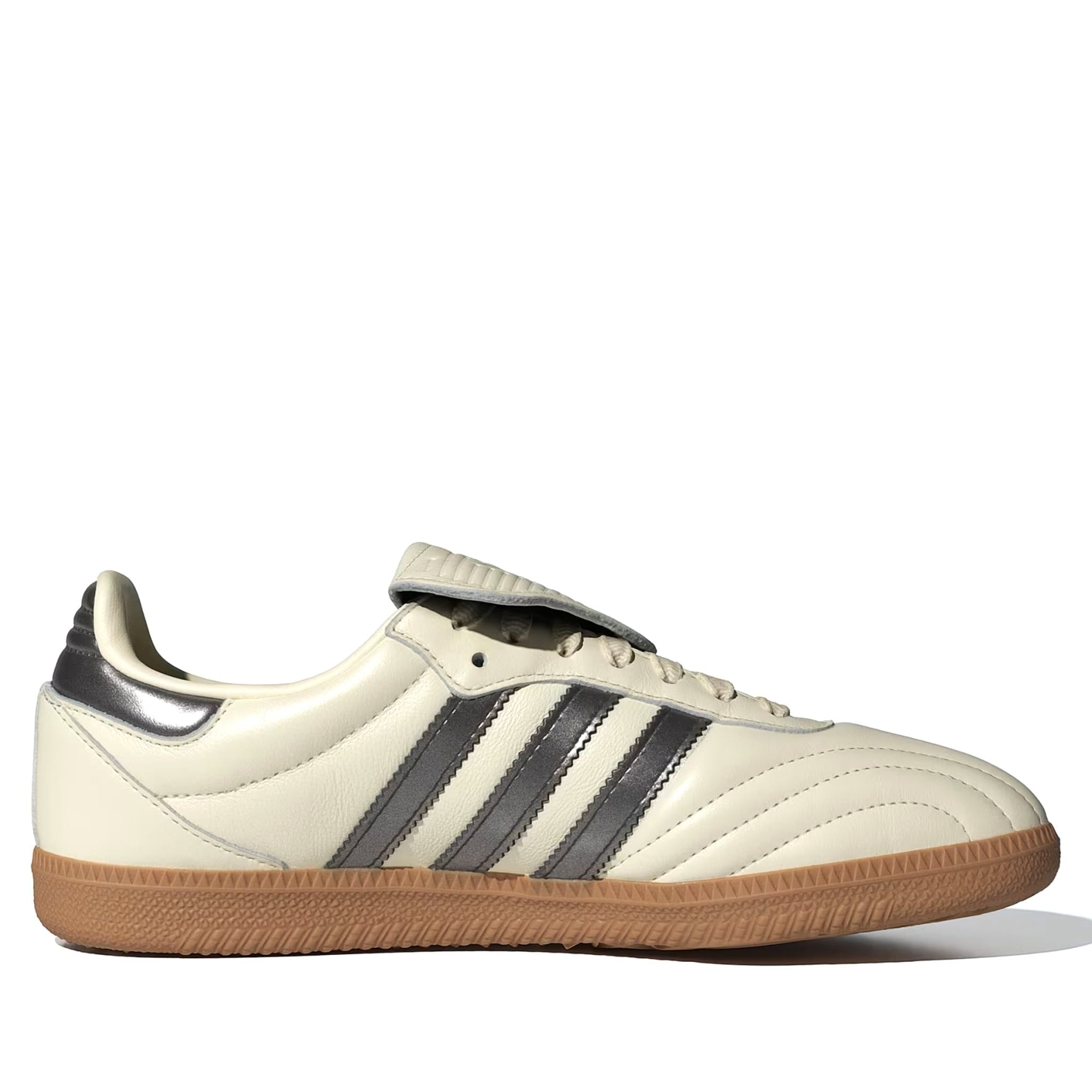  ADIDAS SAMBA LT CREAM METALLIC BLACK GUM JP6143 