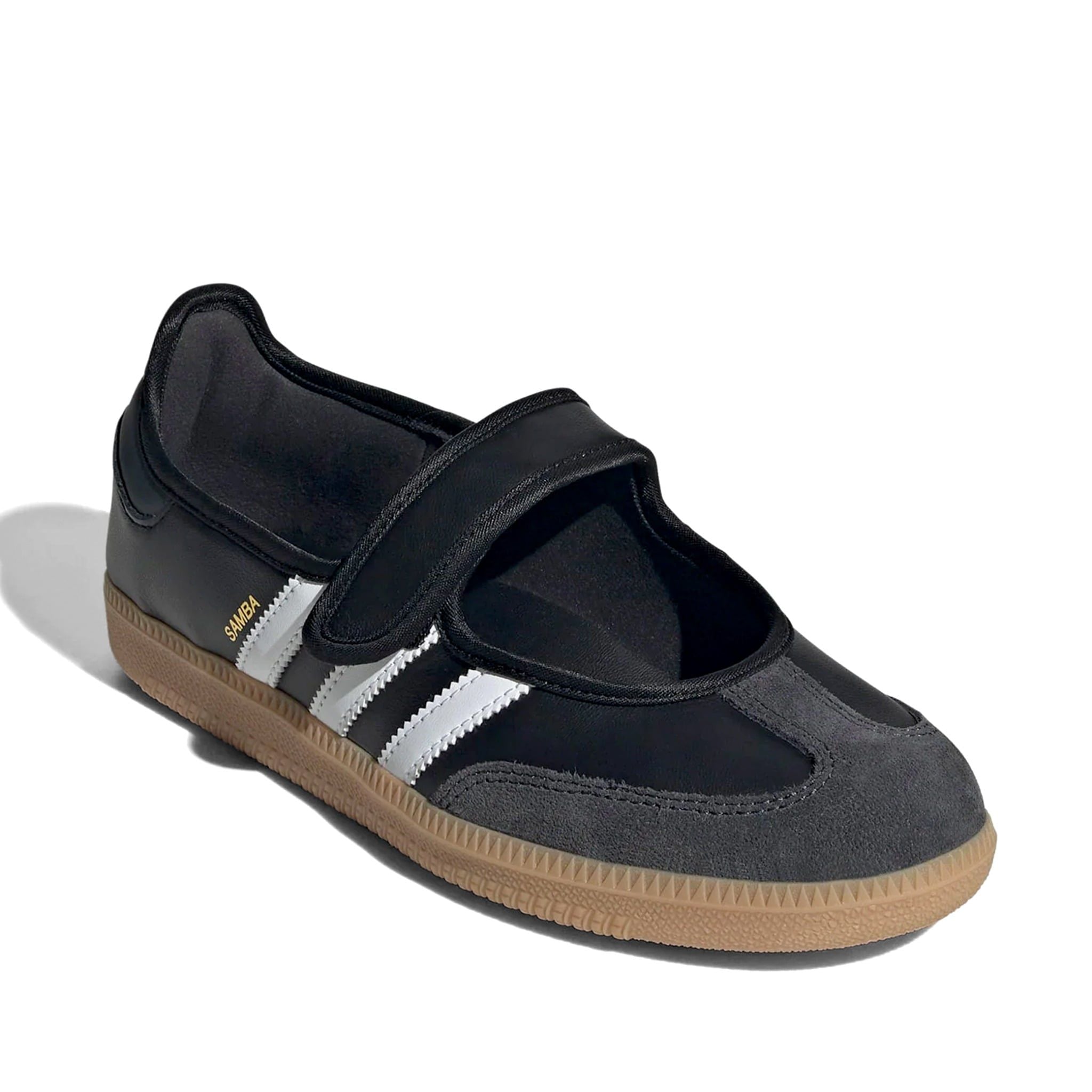  ADIDAS SAMBA JANE BLACK WHITE GUM JQ6445 