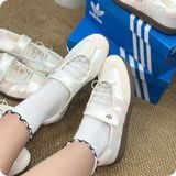  ADIDAS SAMBA JANE CLOUD WHITE PINK JR4482 