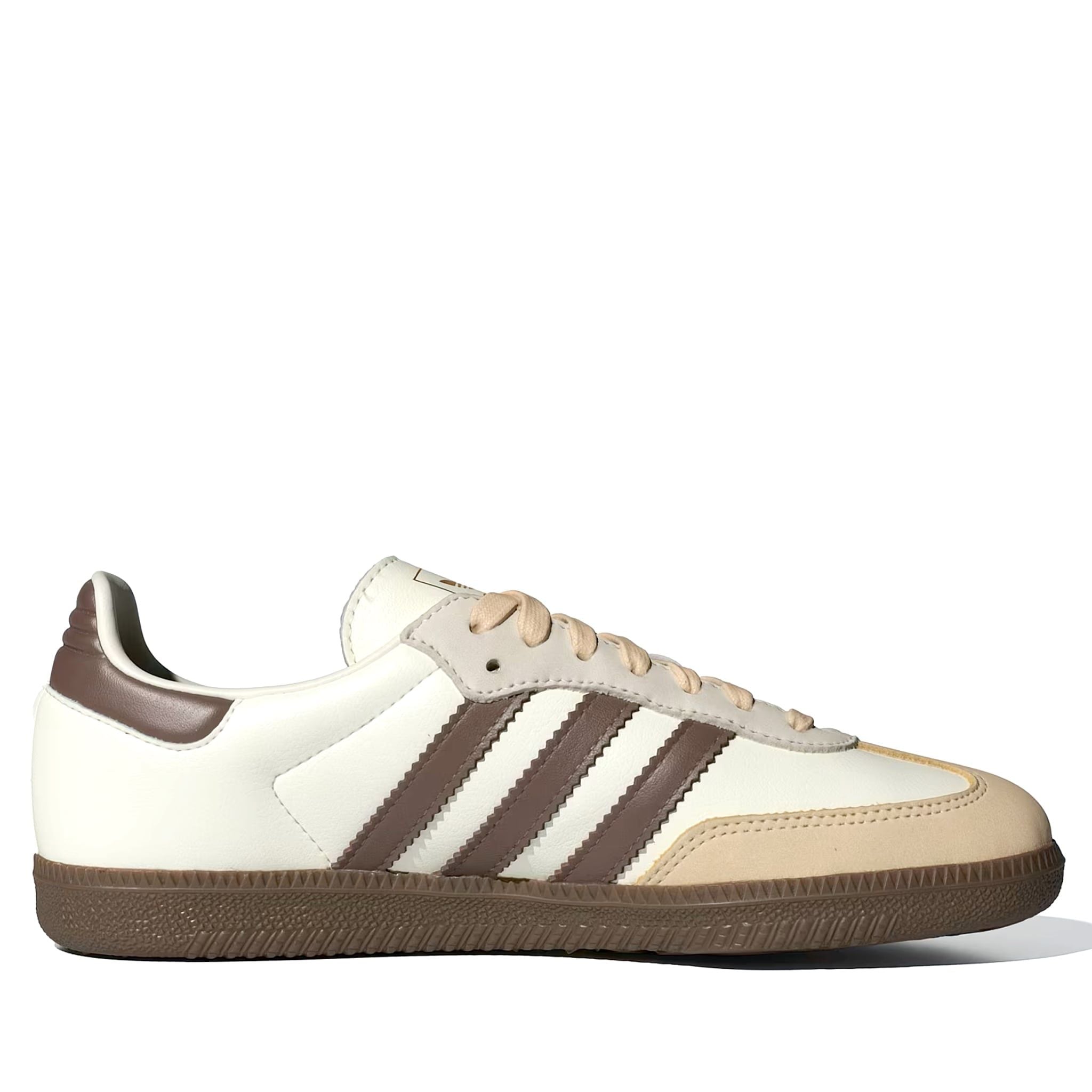  ADIDAS SAMBA OG OFF WHITE EARTH STRATA GUM JR8842 