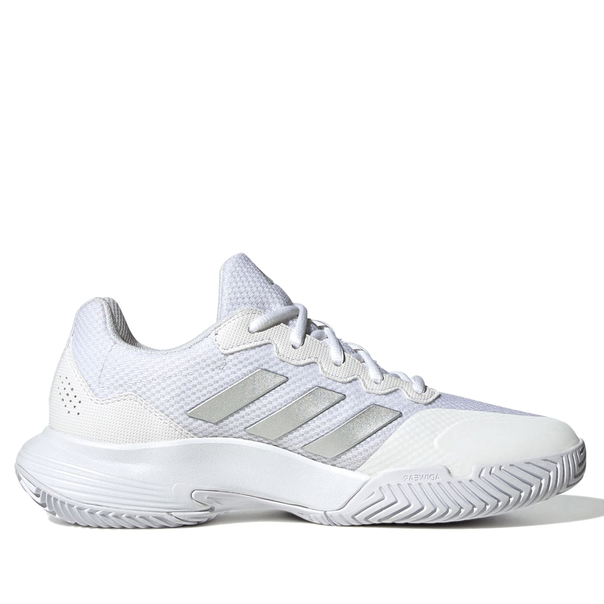  ADIDAS GAMECOURT 2 WHITE METALLIC SILVER KI0789 