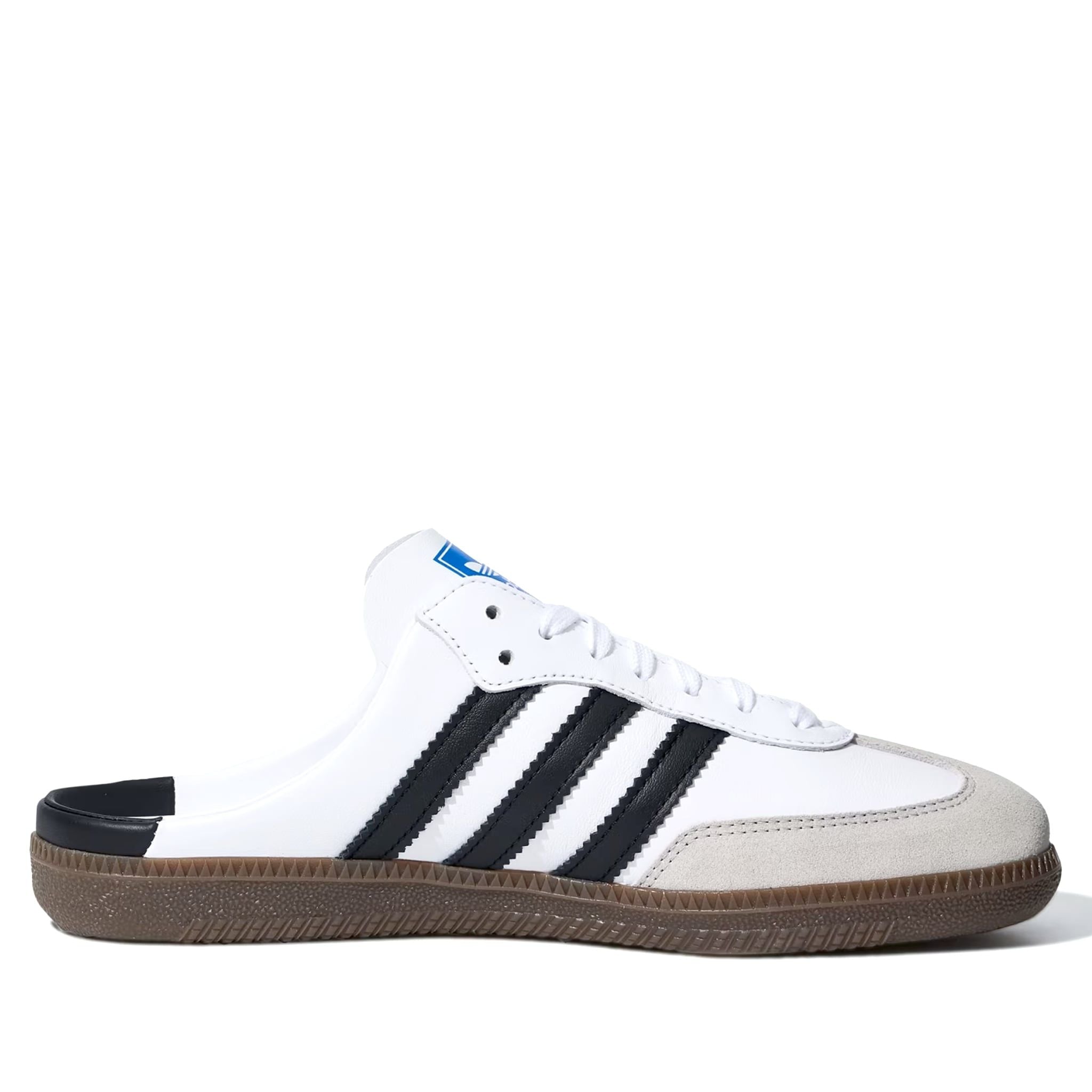  ADIDAS SAMBA MULE WHITE BLACK GUM LB3814 