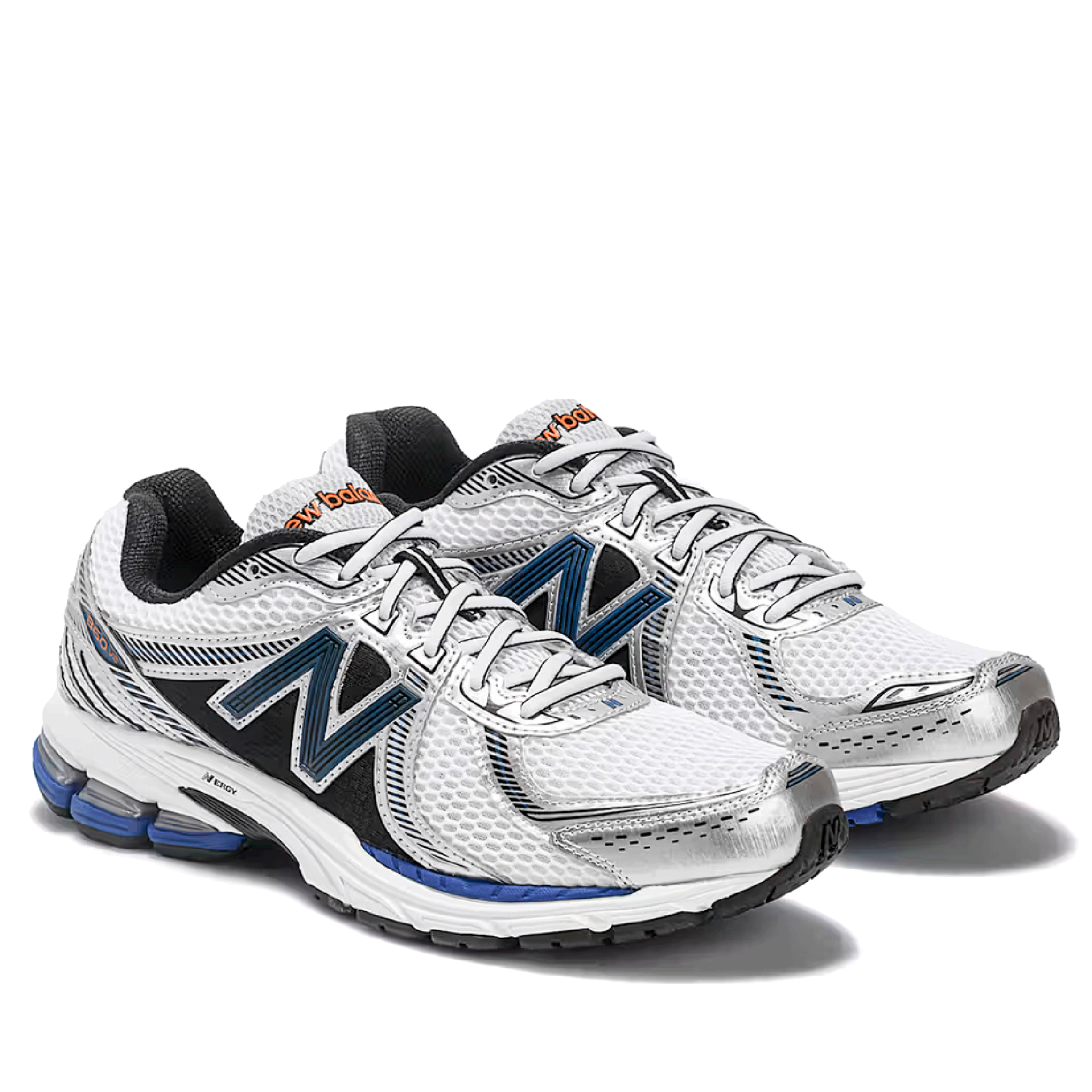  NEW BALANCE 860V2 WHITE TEAM ROYAL SILVE ML860XB 