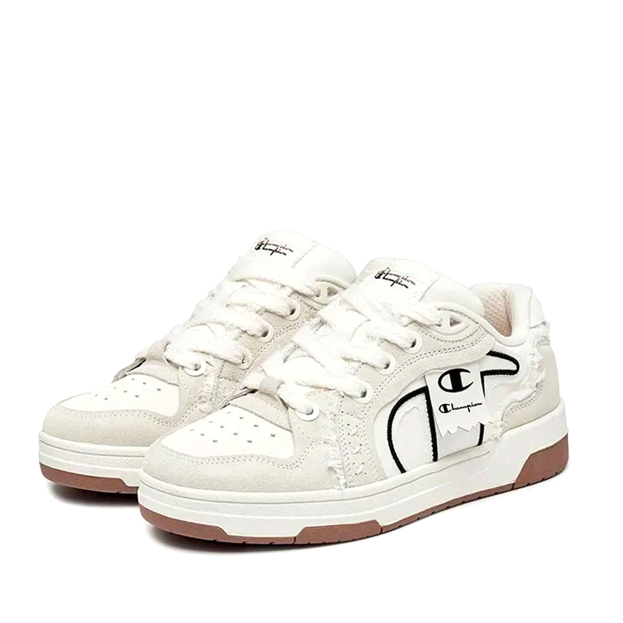  CHAMPION LOW-TOP SKATEBOARD SHOES UNISEX MILK WHITE U5AFCTU28A1 