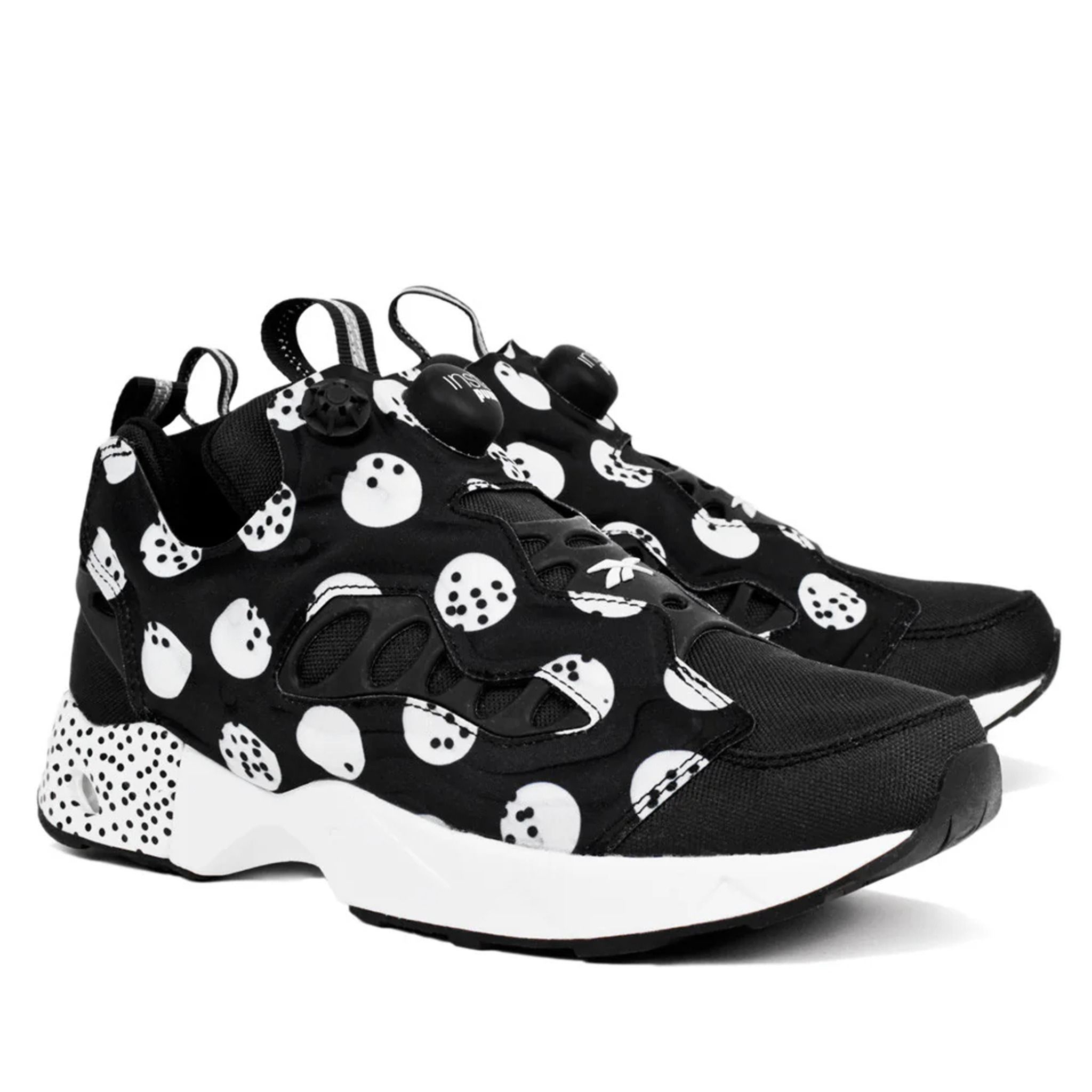  REEBOK INSTAPUMP FURY BLACK POLKA DOT V68799 