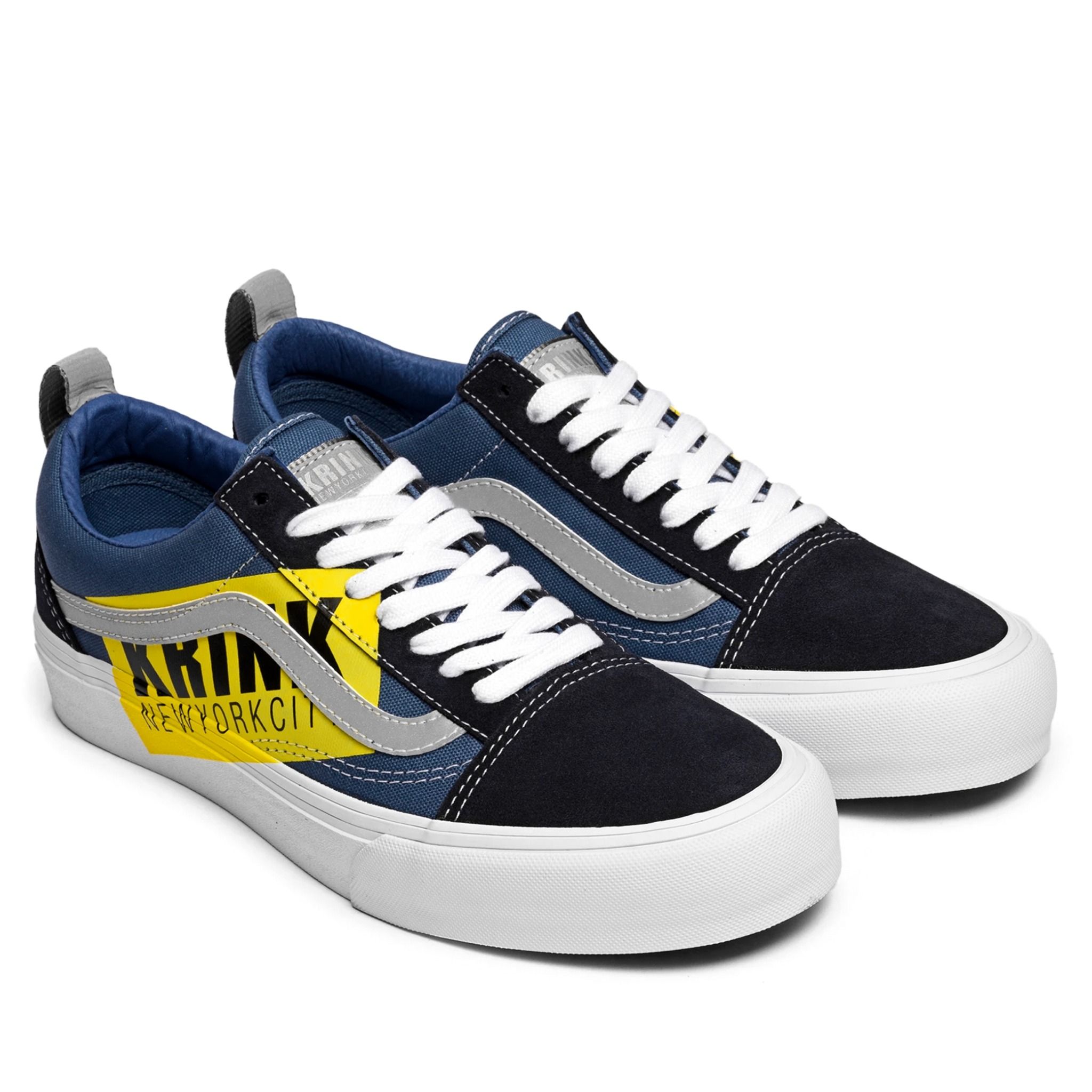 VANS VAULT X KRINK OLD SKOOL LX MEDIUM BLUE VN0A4BVF173 