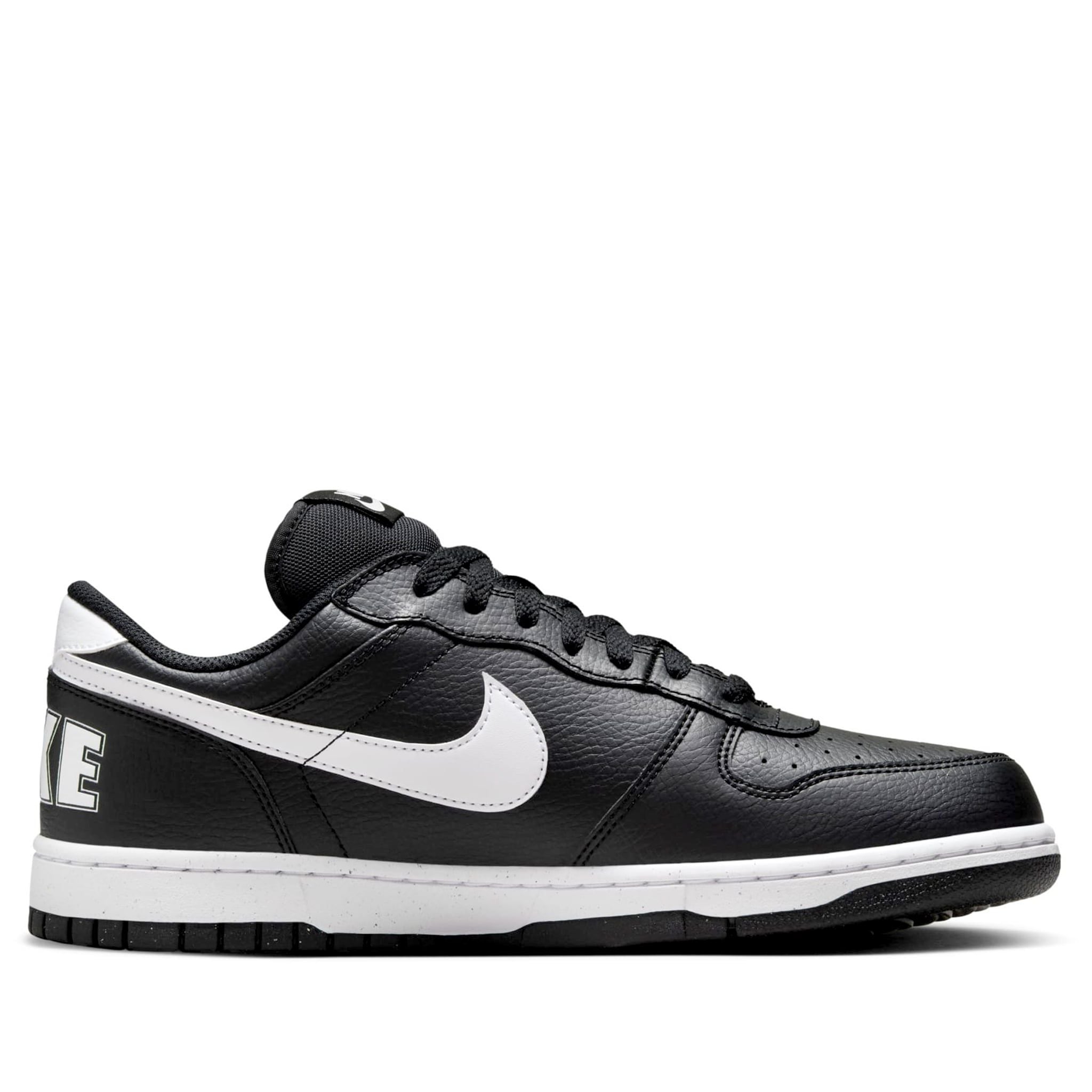  NIKE BIG NIKE LOW BLACK WHITE 355152-016 