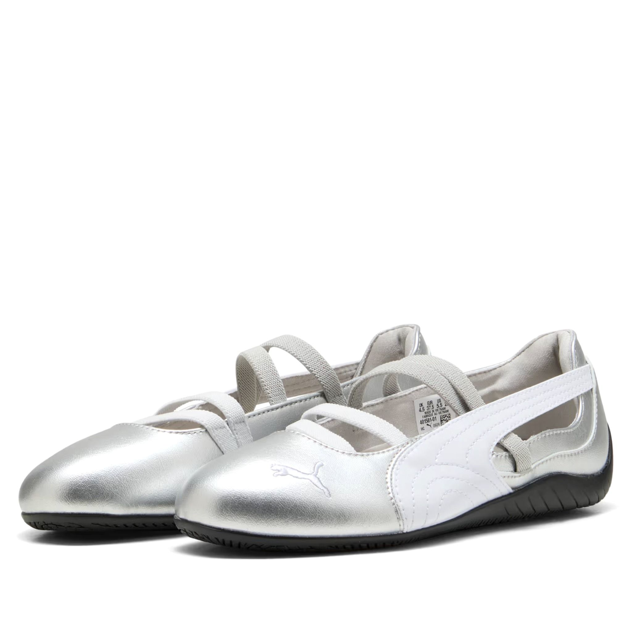 PUMA SPEEDCAT BALLET METALLIC SILVER 401581-01 
