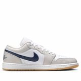  NIKE AIR JORDAN 1 LOW MIDNIGHT NAVY NEUTRAL GREY 553558-146 