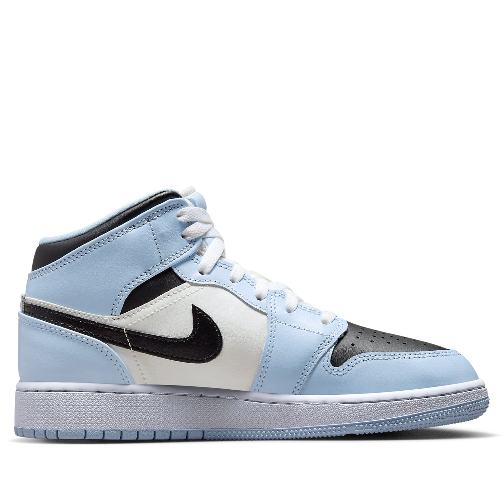  NIKE AIR JORDAN 1 MID ICE BLUE 555112-401 