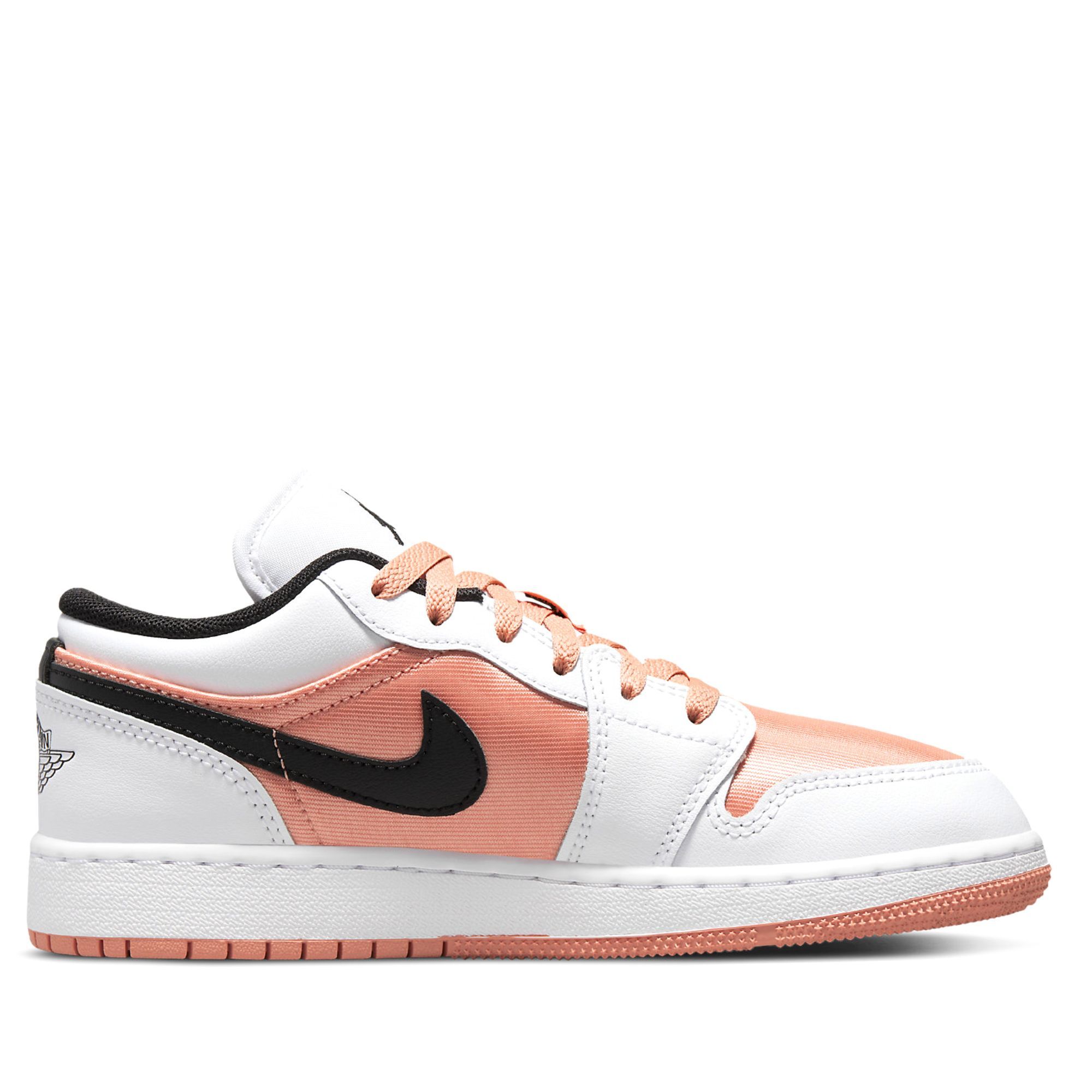  NIKE AIR JORDAN 1 LOW WHITE LIGHT MADDER ROOT GS DM8960-801 